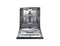 SAMSUNG DW60M6050BBEG - Vaatwasser - 14 couverts - 7 programma's - 44 dB(A)