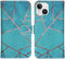 iMoshion Hoesje Geschikt voor iPhone 15 Hoesje - iMoshion Design Softcase Bookcase - Blauw / Blue Graphic