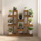vidaXL - Plantenstandaard - 104,5x25x109,5 - cm - grenenhout - honingbruin