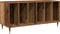 vidaXL - Recordkast - Artisan - Eiken - 100x38x48 - cm - Geengineerd - Hout