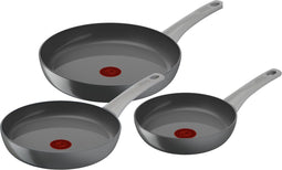 Tefal Renew ON - Koekenpannenset - Ø20/Ø24/Ø28 cm - PFAS-vrij - Keramisch - Geschikt voor Inductie