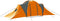 vidaXL - Tent - 9-persoons - stof - grijs - en - oranje