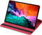 imoshion Tablet Hoes Geschikt voor iPad Pro 12.9 (2022) / iPad Pro 12.9 (2020) / iPad Pro 12.9 (2021) - imoshion 360° Draaibare Bookcase - Rood /Rood