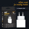 USB C Adapter 25W Oplader - Snellader - USB C Oplader - Adapter USB C - USB C Lader - Universeel - Golden Sound