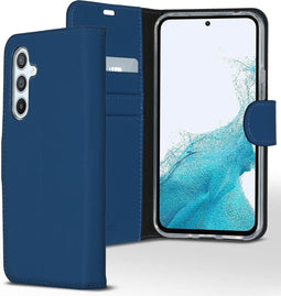 Accezz Samsung Galaxy A54 (5G) - Wallet Softcase Bookcase - 3 pashouders - Donkerblauw