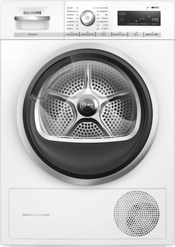 Siemens WT47W5W0 - Warmtepompdroger 8kg - A+++ energieklasse - Wit