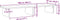 vidaXL - Monitorstandaard - 100x27x15 - cm - bewerkt - hout - artisanaal - eiken
