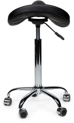Premium Zadelkruk - Ergonomisch - Extra dikke zitting - Zwart