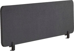 Beliani WALLY - Bureauscherm - Grijs - Kunststof