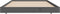 vidaXL - Bedframe - 75x190 - cm - massief - grenenhout - grijs