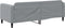 vidaXL - Slaapbank - 80x200 - cm - stof - lichtgrijs
