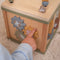 Little Dutch - Activiteitenkubus FSC - Vormenstoof en kralenspiraal - Little Farm