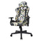 Bureaustoel gamestoel Thomas - racing gaming stijl stoel - ergonomisch verstelbaar - camouflage