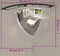vidaXL - Verkeersspiegel - kwartbol - 2 - st - Ø - 80 - cm - acryl