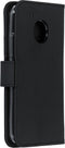 Accezz Motorola Moto G5 - Wallet Softcase Bookcase - 3 pashouders - Zwart