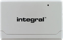 Integral - Multi Card Reader - USB 2.0 - Zilver
