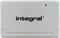 Integral - Multi Card Reader - USB 2.0 - Zilver