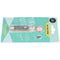 Nitecore TIKI GITD mini keychain lamp, glow in the dark, green, 3 light sources, 12 grams ultralight