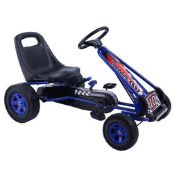 Coast Kinderskelter - Trapkart - Automatisch Balanssysteem - Blauw - 105 x 59 x 62 cm - 30kg Belastbaar