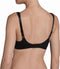 Triumph Elegant Cotton N - Beugelloze beha - Bloemmotief - Zwart - Maat B75
