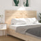 vidaXL - Hoofdbord - 156x4x100 - cm - massief - grenenhout