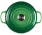 Le Creuset Braadpan Signature - Gietijzer - Ø 24 cm / 4,2 Liter - Groene Emaille Bamboo Edition