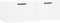 vidaXL - Wandkast - 100x36,5x35 - cm - bewerkt - hout - wit