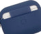 Høyde - Geschikt voor AirPods Pro 1 - Softcase hoesje - Donkerblauw