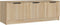 vidaXL - Tv-meubel - 102x35x36,5 - cm - bewerkt - hout - sonoma - eikenkleurig