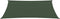 vidaXL - Zonnezeil - 160 - g/m² - 3,5x4,5 - m - HDPE - donkergroen