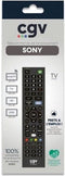 Vervangende afstandsbediening - Algemene voorwaarden - FIDELIO Sony - Voor Sony televisies - Zonder programmering - Klaar voor gebruik