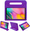 iMoshion Tablet Hoes Kinderen Geschikt voor Samsung Galaxy Tab A 10.1 (2019) - iMoshion Kidsproof Backcover met handvat - Paars