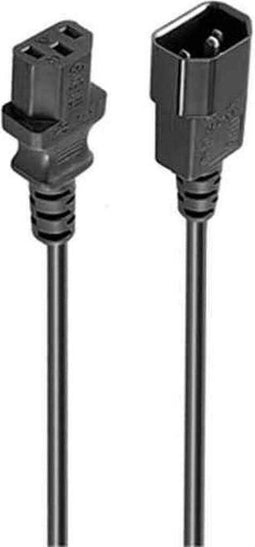 Power Cord Ewent VDE C14-C13 (1,8 m)