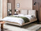 MELLE - Tweepersoonsbed - Lichtbeige - 140 x 200 cm - Corduroy