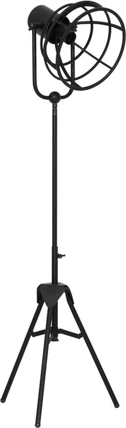 Light&living Vloerlamp driepoot Ø44x86-133 cm GUNAR mat zwart