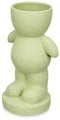 Decoratieve figuren Oranje Dolomite 19 x 31 x 15 cm (4 Stuks) Vaas