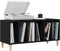 vidaXL - Plankenkast - in - Zwart - Eiken - 100x38x48 - cm - van - Geengineerd - Hout