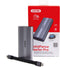 Unitek S1226A - Externe behuizing - M.2 42mm/60mm/80mm - USB 4 - Grijs
