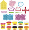 Play-Doh Peppa Pig Styling Speelset - Boetseerklei - Inclusief 9 Play-Doh potjes - Knutselen voor kinderen