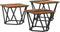 vidaXL - Salontafels - 3 - stks - Oude - Houten - Engineered - Hout