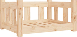 vidaXL - Hondenmand - 55,5x45,5x28 - cm - massief - grenenhout