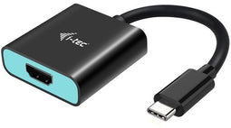 i-tec USB-C HDMI Adapter - 4K/60 Hz - Blauw Zwart