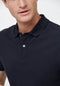 Profuomo Piqué Poloshirt - Modern-Fit - 100% Katoen - Navy