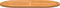 vidaXL - Tafelblad - 120x70x2,2 - cm - Ovaal - Massief - Acaciahout