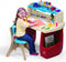 Step2 Deluxe Art Master Bureau met stoel voor kinderen - Creatieve Kinder Werkplek - Kinderbureau met Verlichting - Creativiteitstafel met opbergruimte - Activiteitentafel