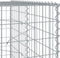 vidaXL - Schanskorf - 950x100x200 - cm - gegalvaniseerd - ijzer - zilverkleurig