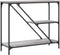 vidaXL - Wandtafel - 88,5x30x75 - cm - bewerkt - hout - grijs - sonoma - eikenkleurig