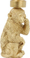 Light & Living - Kandelaar MONKEY - 16.5x15x32cm - Goud