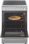 Etna FIV560RVS - Inductie fornuis 60 cm - 4 kookzones 5800 W - RVS
