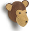 Wanddecoratie HappyFriday Basic Kids Multicolour 18 x 18 x 18 cm Aap